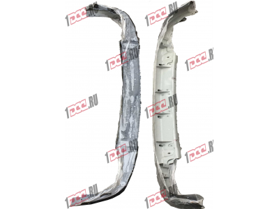 Бампер A7 черный нижний металлический узкий HOWO A7 WG1664240006/1 фото 1 Пенза