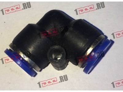 Фитинг быстрого соединения угол 90 d-6 HOWO (ХОВО)  фото 1 Пенза