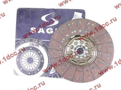 Диск сцепления ведомый 420 мм SAGES H2/H3 HOWO (ХОВО) WG1560161130 фото 1 Пенза