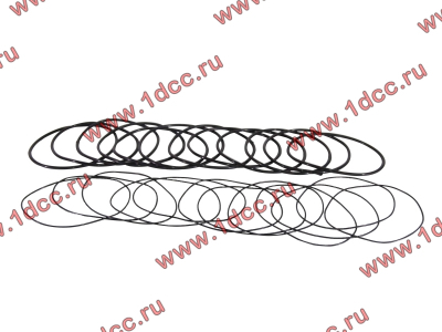 Кольцо уплотнительное гильзы цилиндра (комплект 12 тонких и 12 толстых) двигатель TD226B6G Lonking CDM (СДМ) 01153804/01153805 фото 1 Пенза